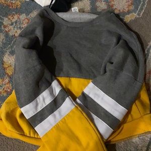 soft cropped crew neck